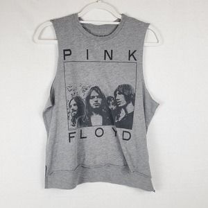 Pink Floyd | Grey Band Graphic Muscle Tee Size M